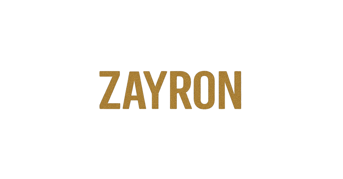 Products – ZAYRON//SYSTEM
